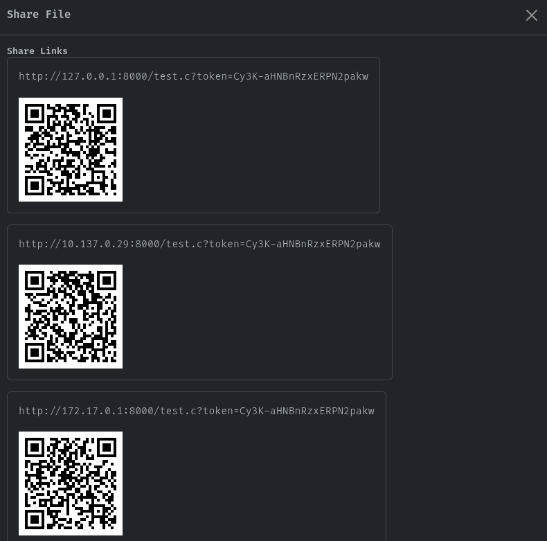 Share Result